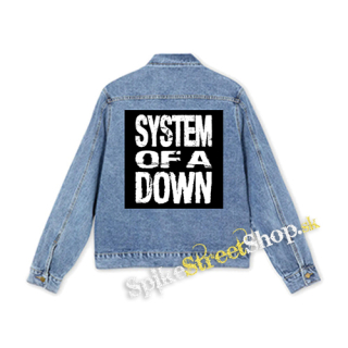 SYSTEM OF A DOWN - Logo - štvorcová chrbtová nášivka
