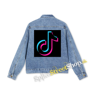 TIK TOK - Znak - štvorcová chrbtová nášivka