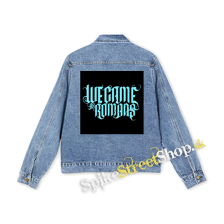 WE CAME AS ROMANS - Cyan Logo - štvorcová chrbtová nášivka