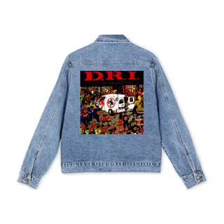 D.R.I. - Live at CBGB'S 1984 - štvorcová chrbtová nášivka