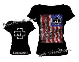 RAMMSTEIN - Usa Flag - dámske tričko