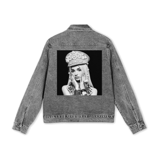 POPPY - Am I A Girl - štvorcová chrbtová nášivka