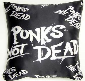 PUNKS NOT DEAD - vankúš