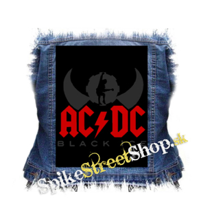 ACDC - Black Ice Angus Silhouette - chrbtová nášivka