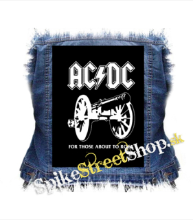 ACDC - For Those About To Rock - chrbtová nášivka