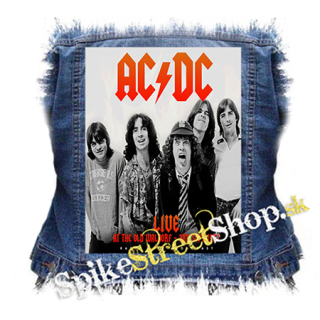 ACDC - Live At The Waldorf - chrbtová nášivka