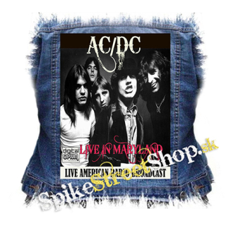 ACDC - Live in Maryland (Live) - chrbtová nášivka