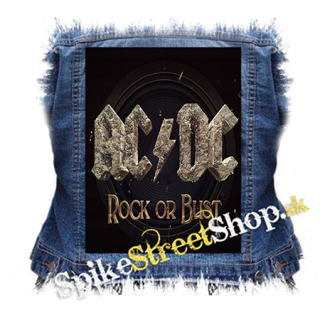 ACDC - Rock or Bust - chrbtová nášivka