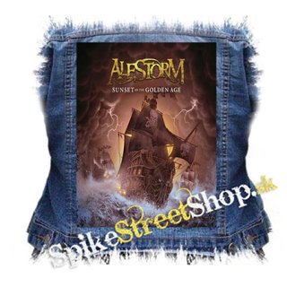ALESTORM - Sunset on the Golden Age - chrbtová nášivka