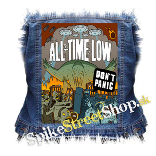 ALL TIME LOW - Don't Panic - chrbtová nášivka