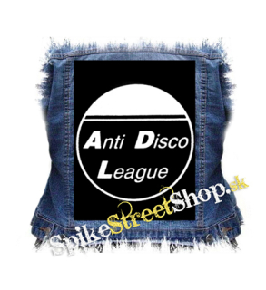 ANTI DISCO LEAGUE - Logo Circle - chrbtová nášivka
