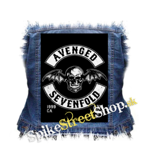 AVENGED SEVENFOLD - DeathBat Crest - chrbtová nášivka