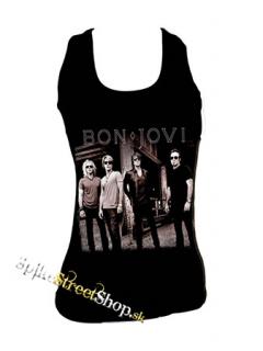 BON JOVI - Band - Ladies Vest Top