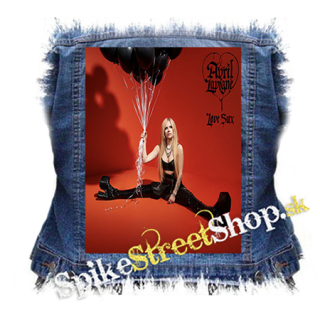 AVRIL LAVIGNE - Love Sux - chrbtová nášivka