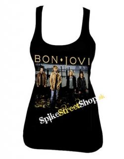 BON JOVI - Portrait - Ladies Vest Top