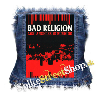 BAD RELIGION - Los Angeles Is Burning - chrbtová nášivka