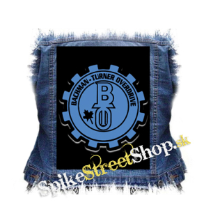 BACHMAN-TURNER OVERDRIVE - Logo - chrbtová nášivka