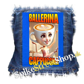 BALLERINA CAPPUCCINA Blue Motive - chrbtová nášivka