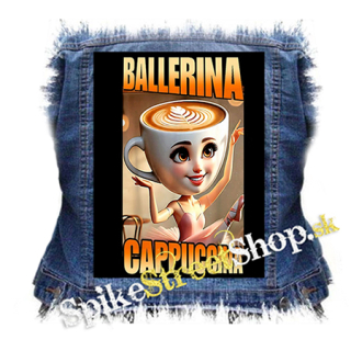BALLERINA CAPPUCCINA - chrbtová nášivka