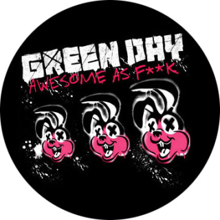 GREEN DAY - Rabbit - odznak