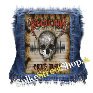 BENEDICTION - Killing Music - chrbtová nášivka