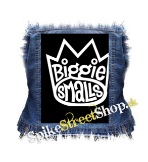 BIGGIE SMALLS - Logo - chrbtová nášivka