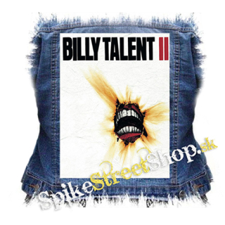 BILLY TALENT - Billy Talent II - chrbtová nášivka