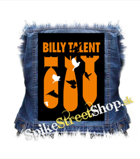 BILLY TALENT - Bombs Orange - chrbtová nášivka