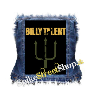BILLY TALENT - Logo Yellow Green - chrbtová nášivka