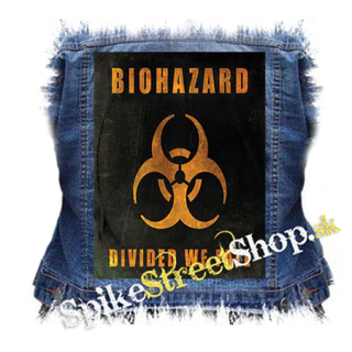 BIOHAZARD - Divided We Fall - chrbtová nášivka