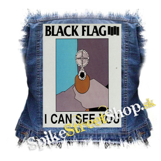BLACK FLAG - I Can See You - chrbtová nášivka