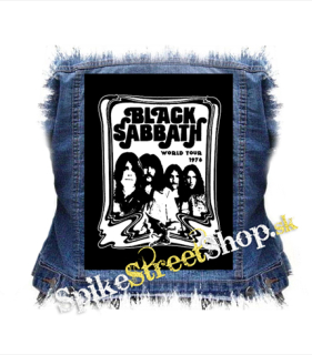 BLACK SABBATH - World Tour 78 - chrbtová nášivka