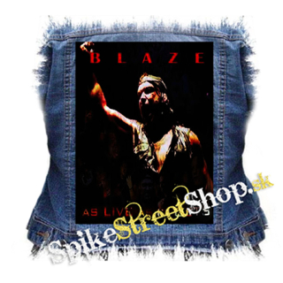 BLAZE BAYLEY - As Live As It Gets - chrbtová nášivka