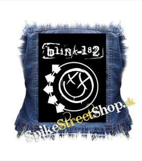 BLINK 182 - Logo & Smile - chrbtová nášivka