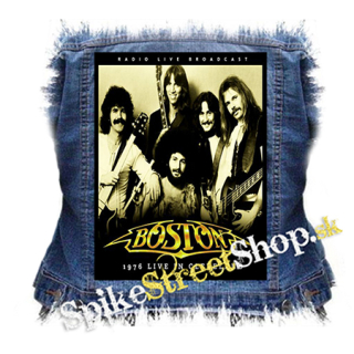 BOSTON - Live in Cleveland 1976 - chrbtová nášivka