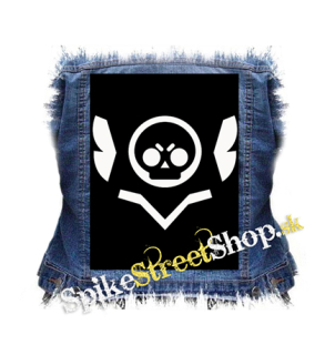 BRAWL STARS - Skull - chrbtová nášivka
