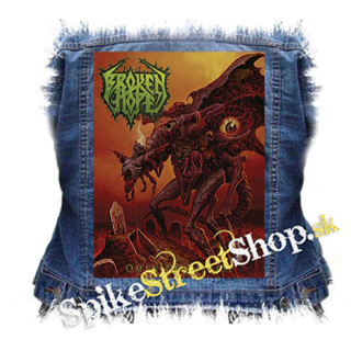 BROKEN HOPE - Omen Of Disease - chrbtová nášivka