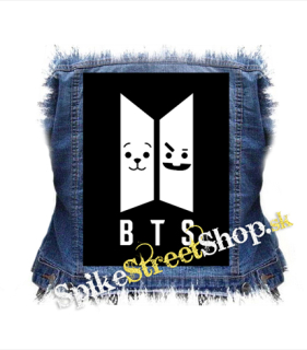 BTS - Emoji BT21 Logo - chrbtová nášivka