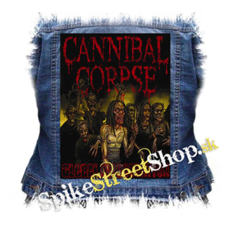 CANNIBAL CORPSE - Global Evisceration - chrbtová nášivka