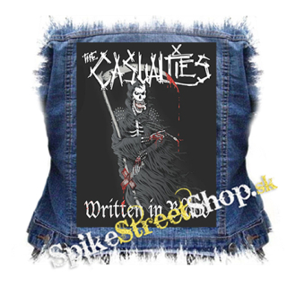CASUALTIES - Written in Blood - chrbtová nášivka