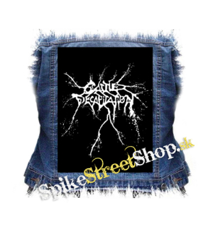 CATTLE DECAPITATION - Logo - chrbtová nášivka