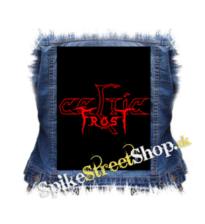 CELTIC FROST - Logo Red - chrbtová nášivka