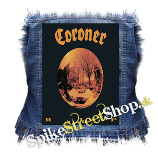 CORONER - R.I.P - chrbtová nášivka