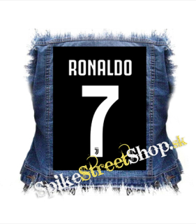 CRISTIANO RONALDO - 7 - chrbtová nášivka