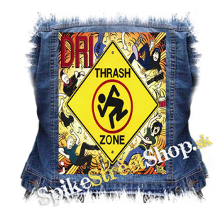 D.R.I. - Thrash Zone - chrbtová nášivka