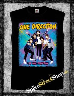 ONE DIRECTION - Jump - čierne pánske tričko bez rukávov