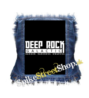DEEP ROCK GALACTIC - Logo - chrbtová nášivka