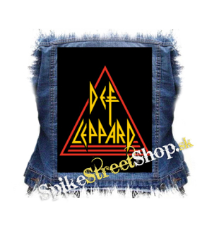 DEF LEPPARD - Color Logo - chrbtová nášivka