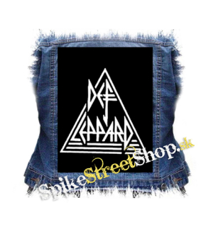 DEF LEPPARD - Logo - chrbtová nášivka