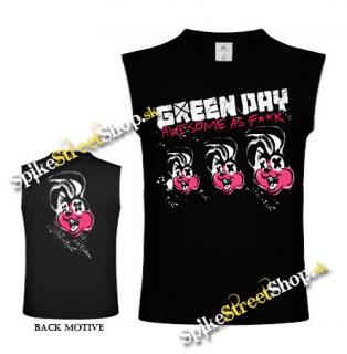 GREEN DAY - Rabbit - čierne pánske tričko bez rukávov